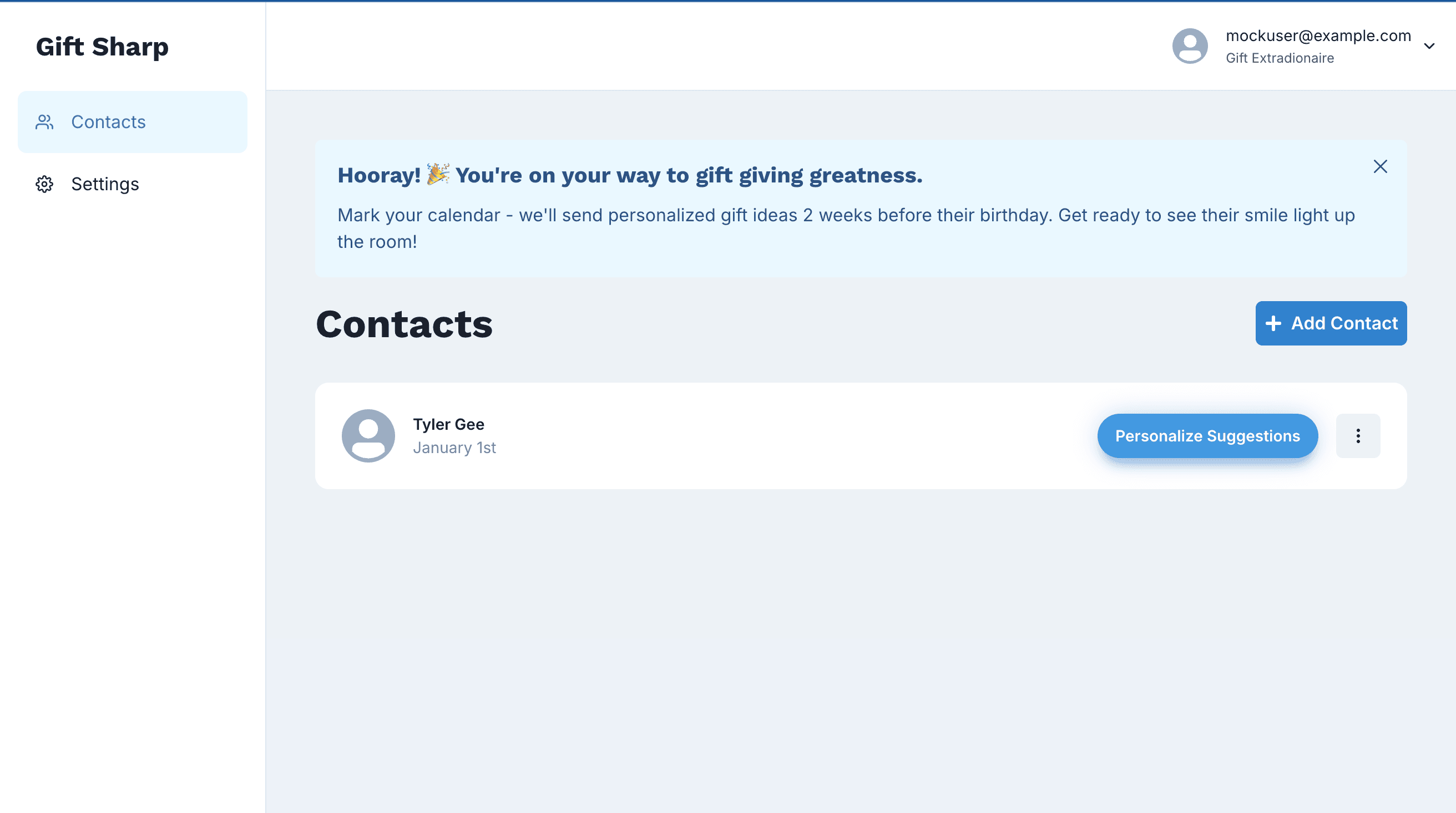 Birthday Reminder App